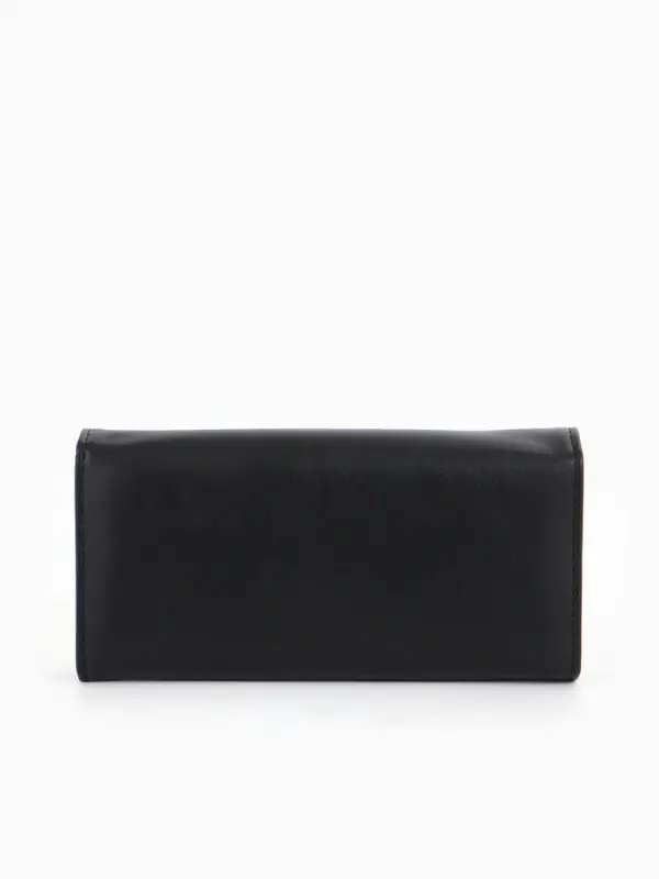 Кошелек жен 06-01-01 Июнь2523, 19*3*10 см, 3 отд+отд/молн, д/карт, д/монет, на магните черн 109097 Кошелек жен 06-01-01 Июнь2523, 19*3*10 см, 3 отд+отд/молн, д/карт, д/монет, на магните черн 109097