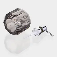 Набор для ванной "Блэк" 3 предмета (дозатор, стакан, мыльница)