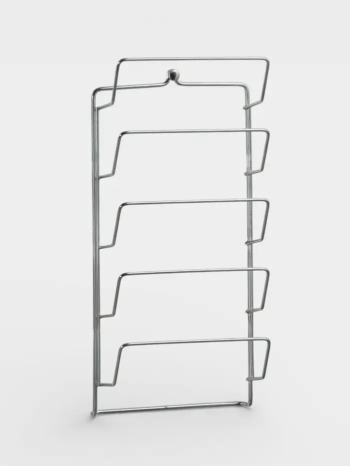 Подвеска для крышек, 5 ярусов, 32&times;16 см, хром