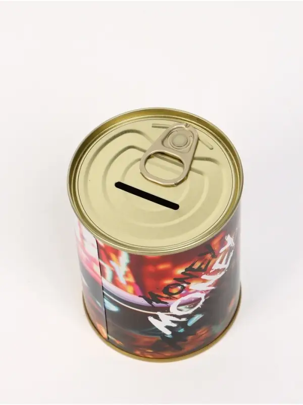 Копилка металлическая, 9.5 см×7.5 см×7.5 см, Человек-паук Копилка металлическая, 9.5 см×7.5 см×7.5 см, Человек-паук