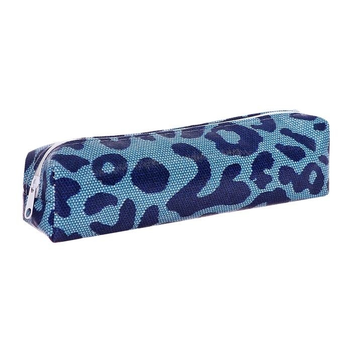 Пенал школьный «Леопард», на молнии, МИКС Пенал школьный «Леопард», на молнии, МИКС