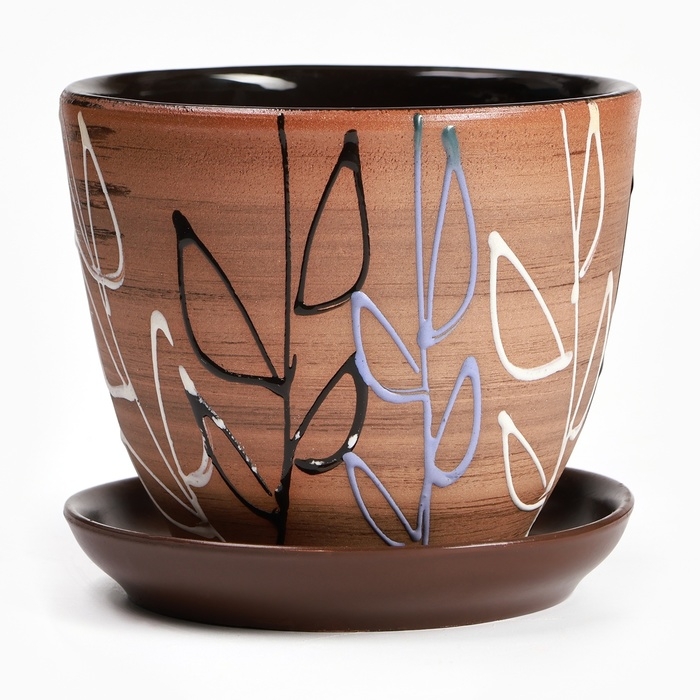 Горшок цветочный Ленок, 1 л Горшок цветочный Ленок, 1 л