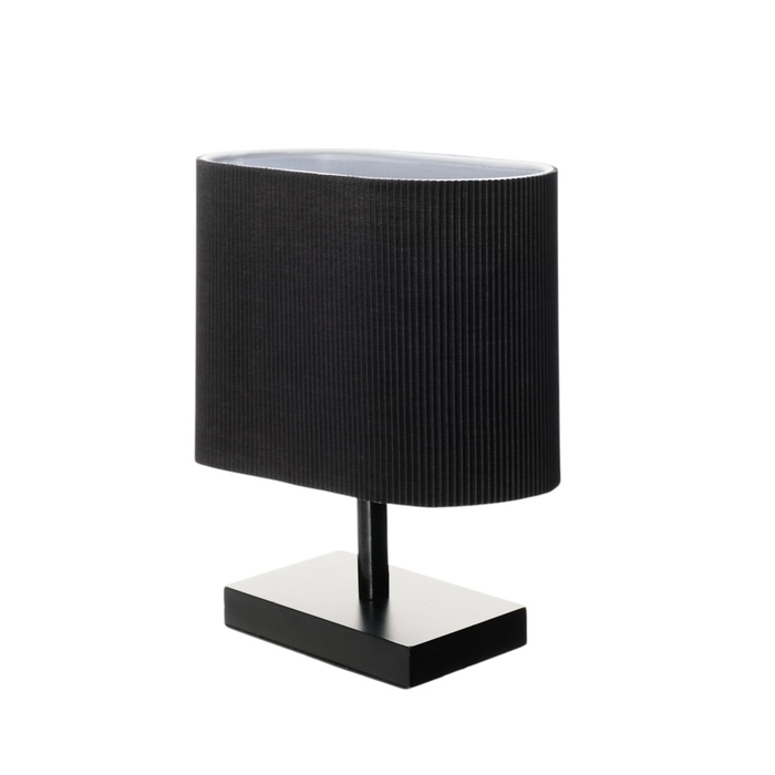 Светильник настольный Светильник настольный "Консул" 1х40Вт Е27 черный 25х13х29см