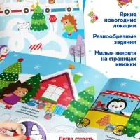 Книжка многоразовая &laquo;Напиши и сотри. Для мальчиков&raquo;, 12 стр., с маркером