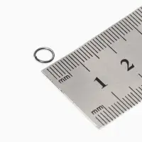 Замок карабин 10 мм, 5 шт. воронёная сталь