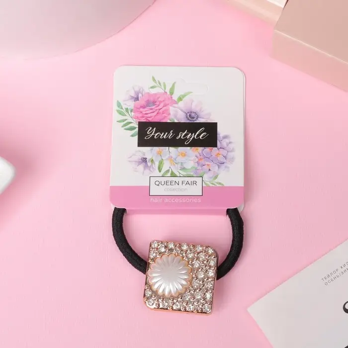 Резинка для волос Резинка для волос "Мэйбл" геометрия, 5 см