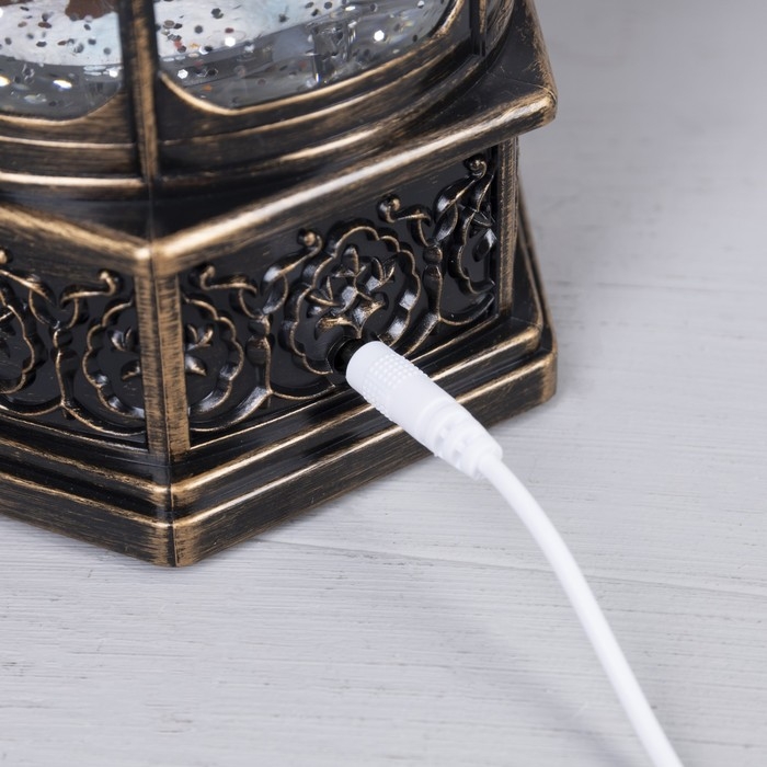 Светодиодная фигура «Фонарь со снеговиками» 13 × 28.5 × 12 см, пластик, батарейки ААх3 (не в комплекте), USB, свечение тёплое белое Светодиодная фигура «Фонарь со снеговиками» 13 × 28.5 × 12 см, пластик, батарейки ААх3 (не в комплекте), USB, свечение тёплое белое