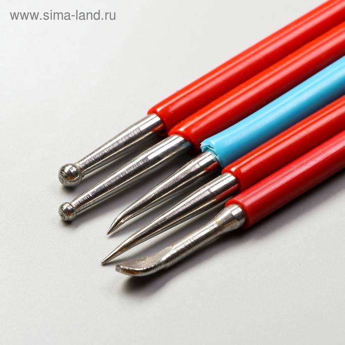 Инструменты для творчества набор 5 шт пластик, металл 16 см 17,5х7,5 см Инструменты для творчества набор 5 шт пластик, металл 16 см 17,5х7,5 см