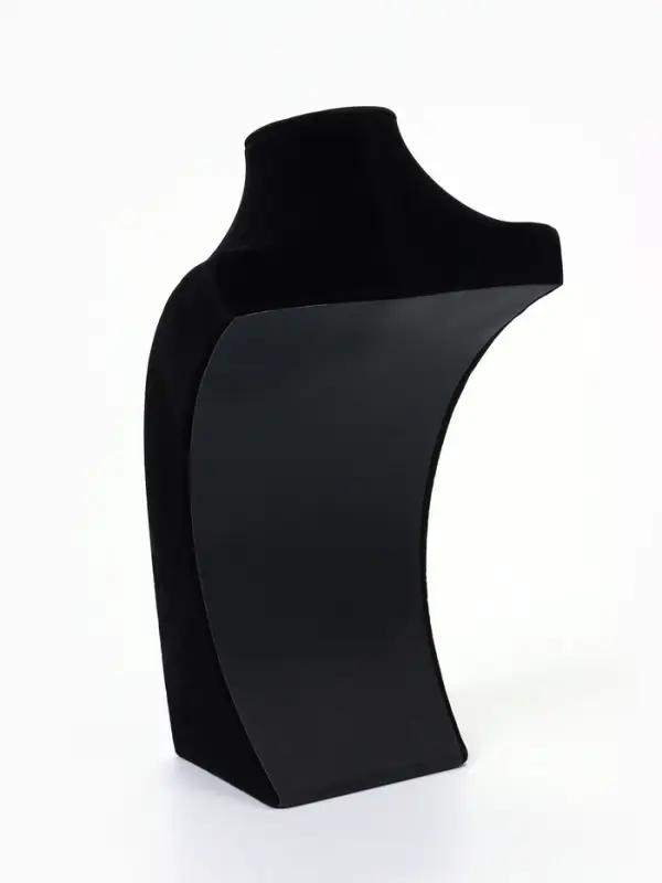 Бюст для украшений QF, 18&times;12&times;30 см, чёрный