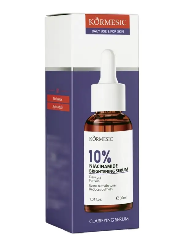 Осветляющая сыворотка KORMESIC 10% с ниацинамидом, 30 мл