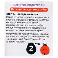 Развивающий набор "Числовые букашки"