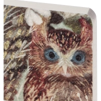 Тетрадь А5, экокожа Bruno Visconti,ВОЛШЕБНЫЕ СОВЫ 60л.Линейка,7-60-1315/03