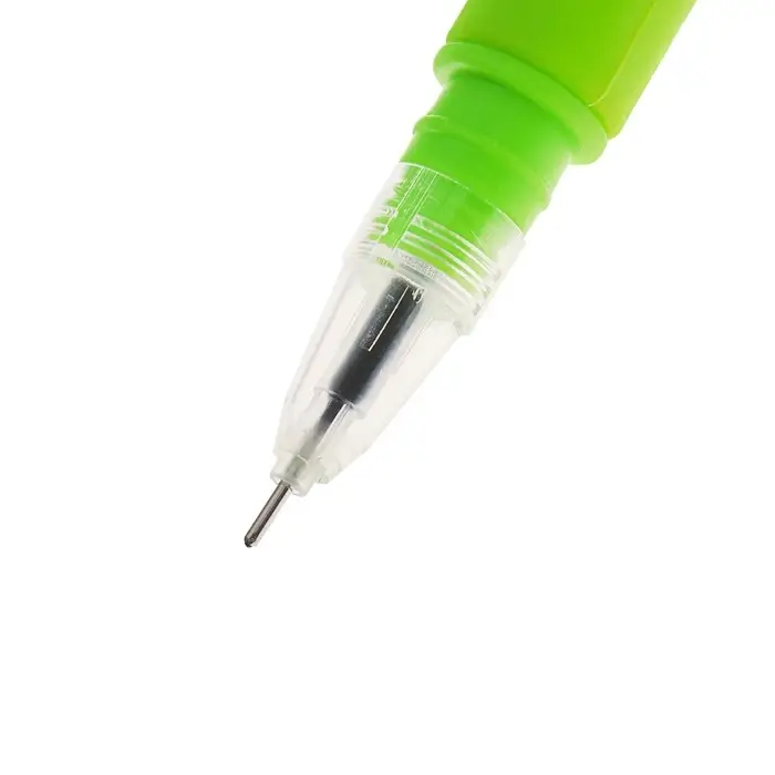 Ручка - прикол Calligrata «Мишка на бамбуке», гелевая, МИКС