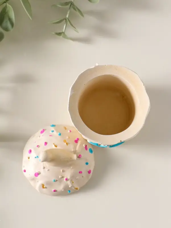 Шкатулка "Кулич пасхальный" 7х5 см, цветной