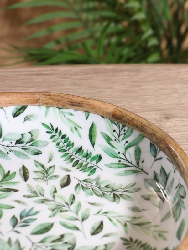 Блюдо Блюдо "Оливковая ветвь" дерево манго 25,5х25,5х6 см