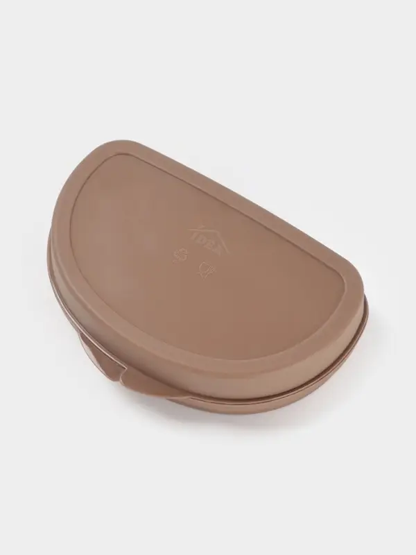 Бутербродница IDEA &laquo;Совы&raquo;, 325 мл, 10.5&times;15&times;4 см, пластик, коричневая