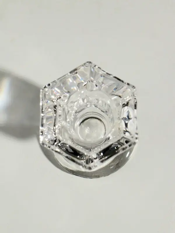 Стеклянный подсвечник на 1 свечу &laquo;Юнона&raquo;, прозрачный, 6&times;5&times;4.5 см