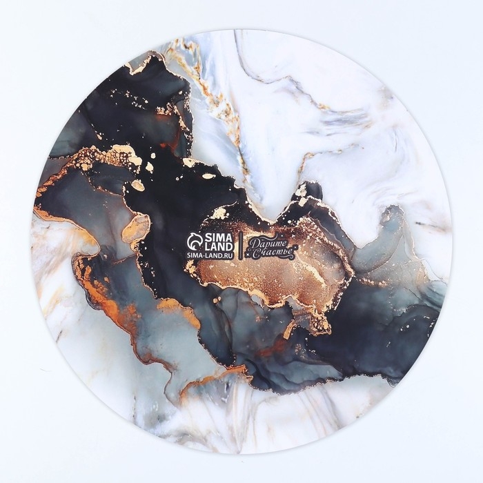 Подложка под торт усиленная, кондитерская упаковка, «Мрамор», 28 см, 2.5 мм Подложка под торт усиленная, кондитерская упаковка, «Мрамор», 28 см, 2.5 мм