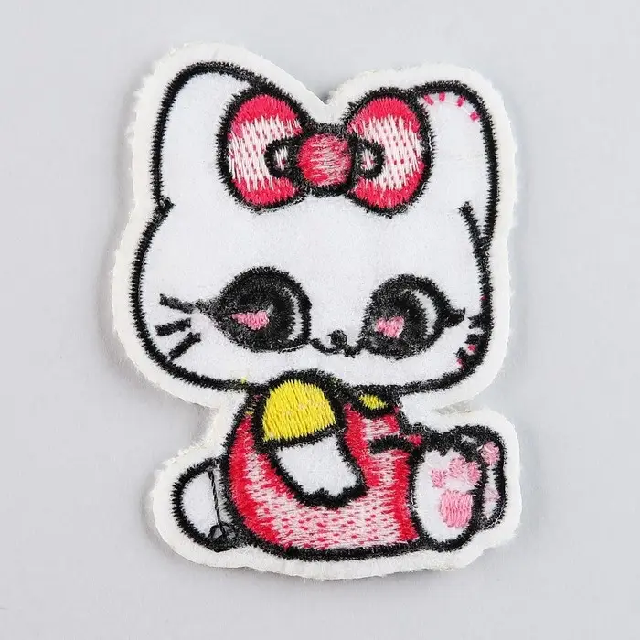 Термонаклейка на одежду «Киса», 7,1 х 5,2 см Термонаклейка на одежду «Киса», 7,1 х 5,2 см