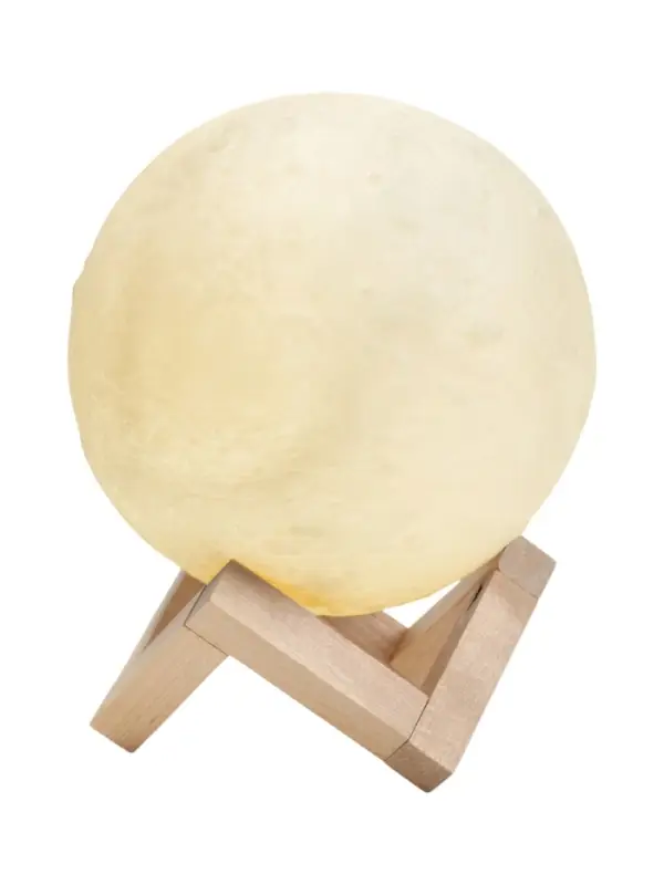 Увлажнитель-ночник HM-4 &laquo;Луна&raquo;, ультразвуковой, 1 Вт, 0.8 л, от USB