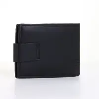 Портмоне мужское на магните, чёрное