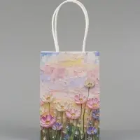 Пакет подарочный &laquo;Нежные цветы&raquo;,10 х 15 х 6 см