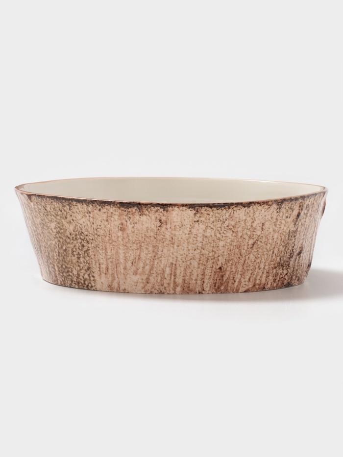 Тарелка глубокая Magistro "Wood" 23 см 23,5х6,3 см