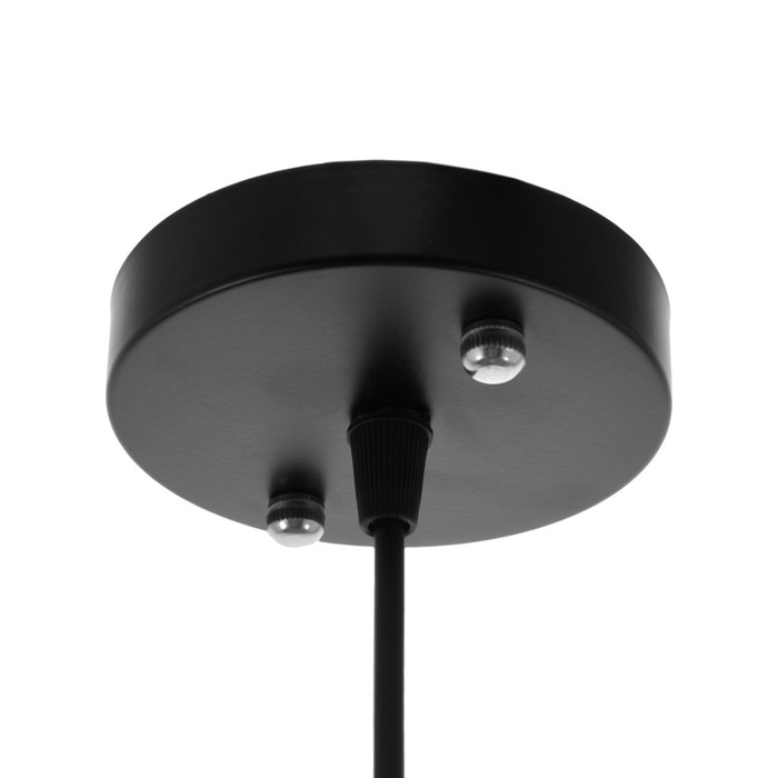 Светильник "Барра" 1х40Вт E27 черный 36х36х30 см BayerLux