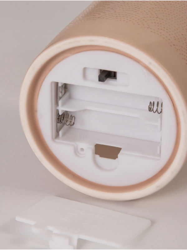 Светильник Светильник "Цилиндр" радуга LED 2хАА 8,5х8,5х17см