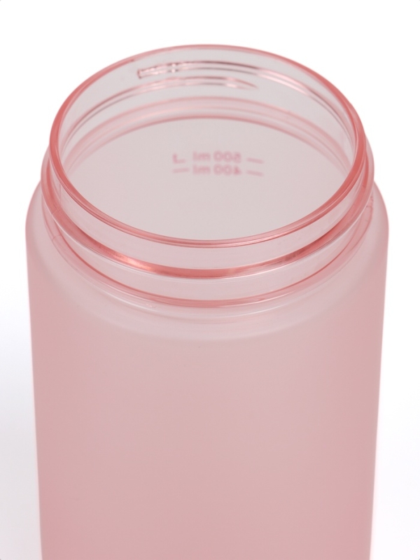 Бутылка для воды Onlytop, 550 мл, цвет розовый