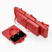 Набор коробочек подарочных 6 шт. под набор &laquo;Премиум&raquo;, 12&times;16, красный