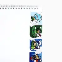 Магнитные закладки для книг, 4 шт. в открытке &laquo;Юному герою, с 23 февраля!&raquo;