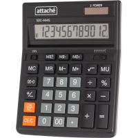 Калькулятор настольный Attache&nbsp; SDC-444S 12-разрядный черный 206х158х33мм