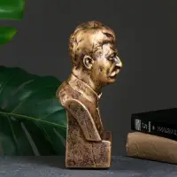 Бюст &laquo;Сталин&raquo;, фигурка полистоун, под бронзу, 12&times;24 см