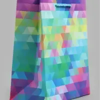 Пакет подарочный ламинированный "Лабиринт", S 18 x 23 х 10 см