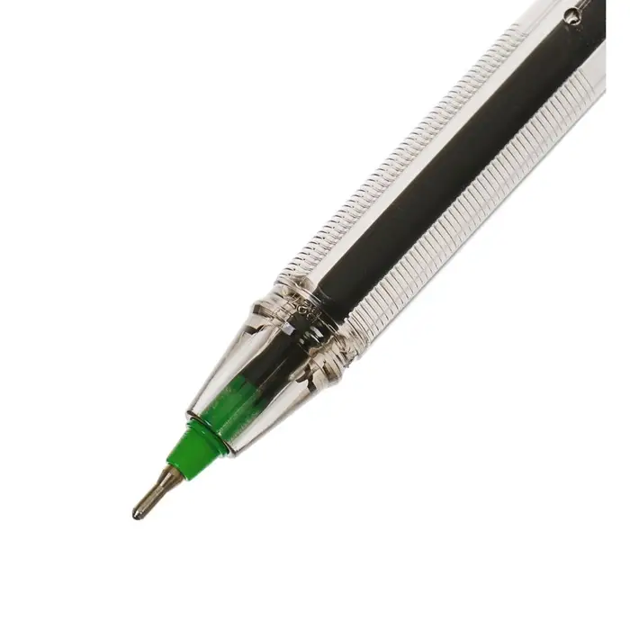 Ручка шариковая Pensan. My-Tech, зелёный стержень, игольчатый узел 0.7 мм, на масляной основе