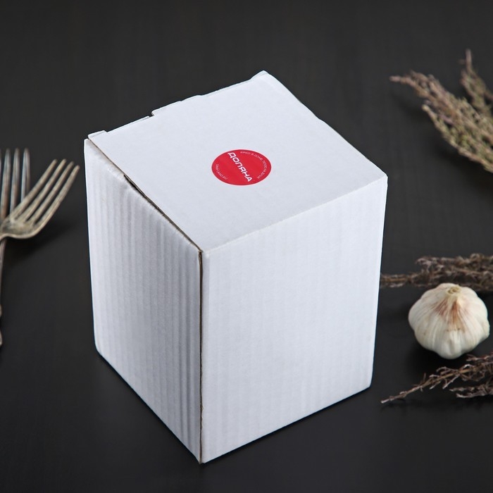 Ступка с пестиком из камня Доляна «Мрамор», 10×8 см, цвет белый Ступка с пестиком из камня Доляна «Мрамор», 10×8 см, цвет белый