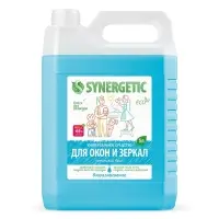 Средство для мытья окон и зеркал Synergetic &laquo;Океанский бриз&raquo;, 5 л