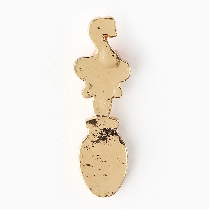 Ложка-загребушка c каменем новогодняя &laquo;Сказочный доход&raquo; на Новый год, 7 х 7 см