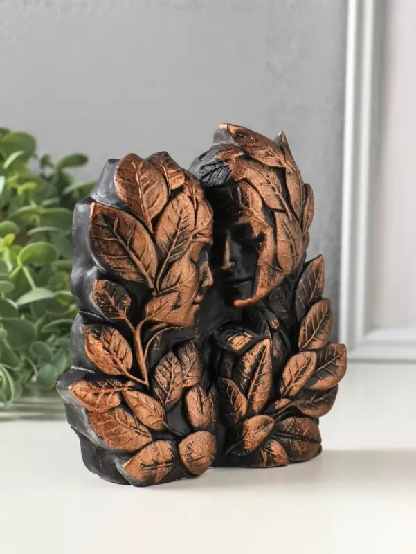 Фигурка &laquo;Чувства&raquo;, 14&times;13&times;3 см, под бронзу винтаж