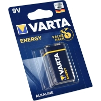Батарейка Varta ENERGY Крона 6LP3146/6LR61 BL1 Alkaline 9V 4122(4122229411)
