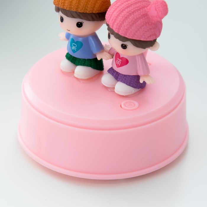 Ночник Ночник "Друзья" LED от батареек 3хААА 7,7х7,5х12,5 см RISALUX