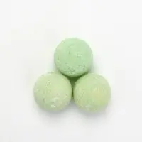 Бомбочки для ванны &laquo;Снеговик&raquo;, 3 шт. &times; 40 г, сахарное яблоко, URAL LAB