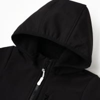 Комбинезон демисезонный для мальчиков MINAKU из Softshell на флисе, непромокаемый, чёрный, рост 92 см