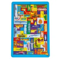 Головоломка тетрис Лесная мастерская &laquo;Большой транспорт&raquo;, 44 детали