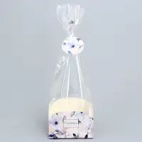 Пакет подарочный с коробкой, упаковка, &laquo;Цветы&raquo;, 12&times;12&times;40 см