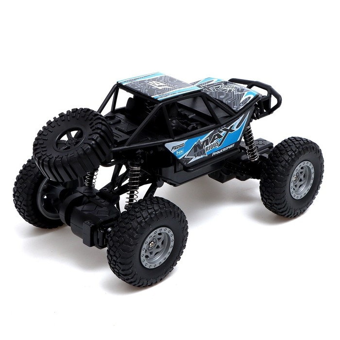 Джип радиоуправляемый «Краулер», 1:20, работает от аккумулятора, цвет синий Джип радиоуправляемый «Краулер», 1:20, работает от аккумулятора, цвет синий