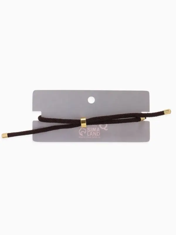 Браслет-оберег &laquo;Бусина Дзи&raquo;, на шнурке, овал, цветной, d=7 см