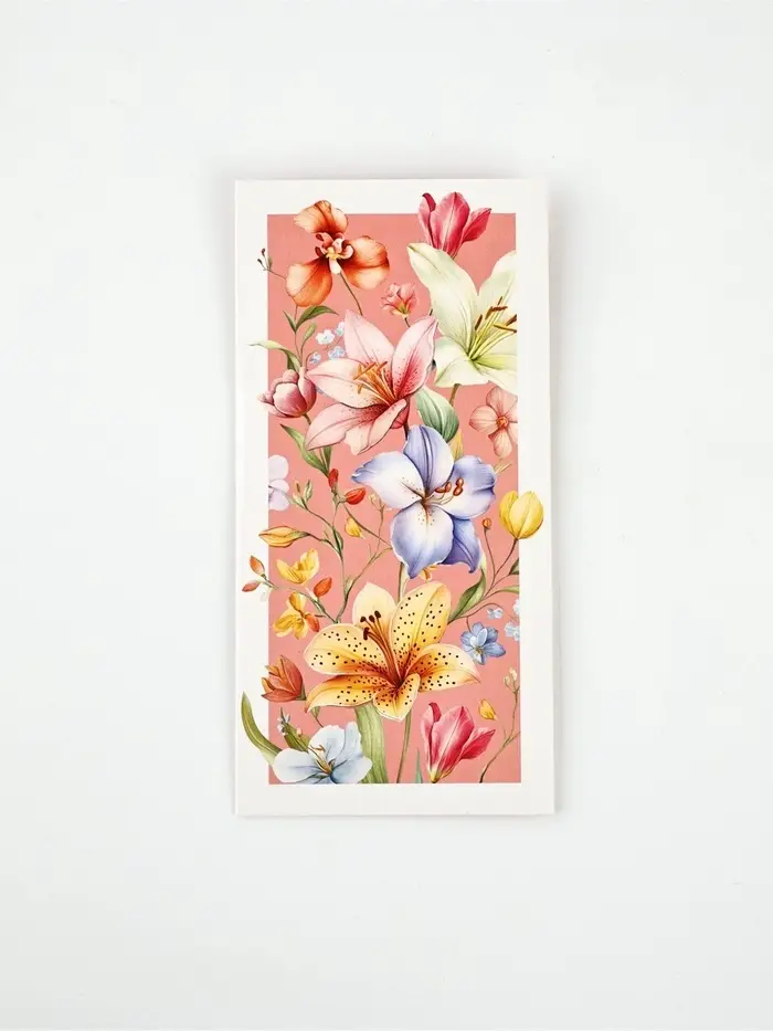 Конверт для денег «Цветы», 16,5 × 8 см Конверт для денег «Цветы», 16,5 × 8 см