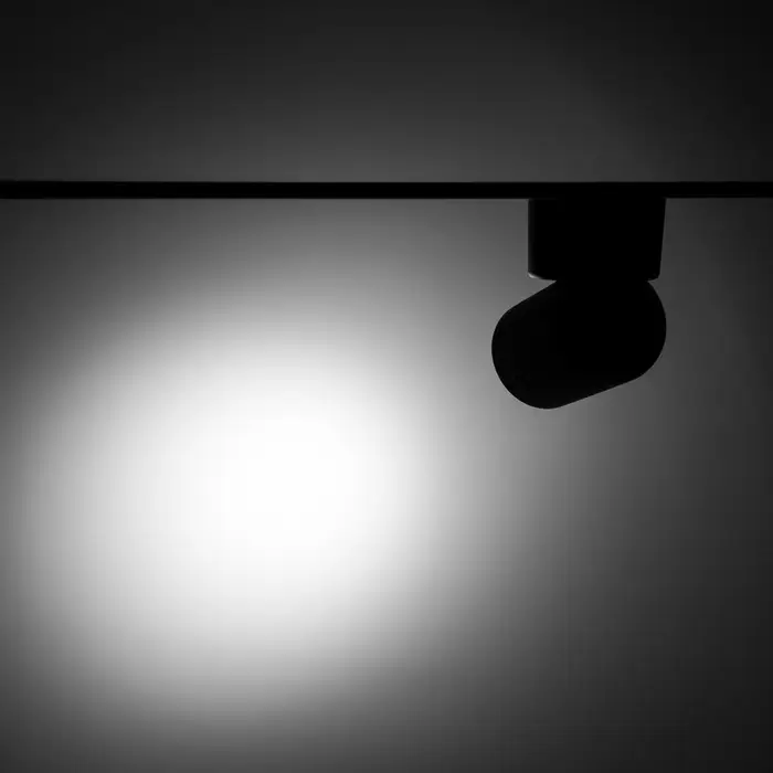 Светильник трековый BayerLux SLIM &laquo;Бочонок&raquo;, LED, 10 Вт, 3000K-6000К, 48 В, CRI90, 6.3&times;6.3&times;14.5 см, чёрный